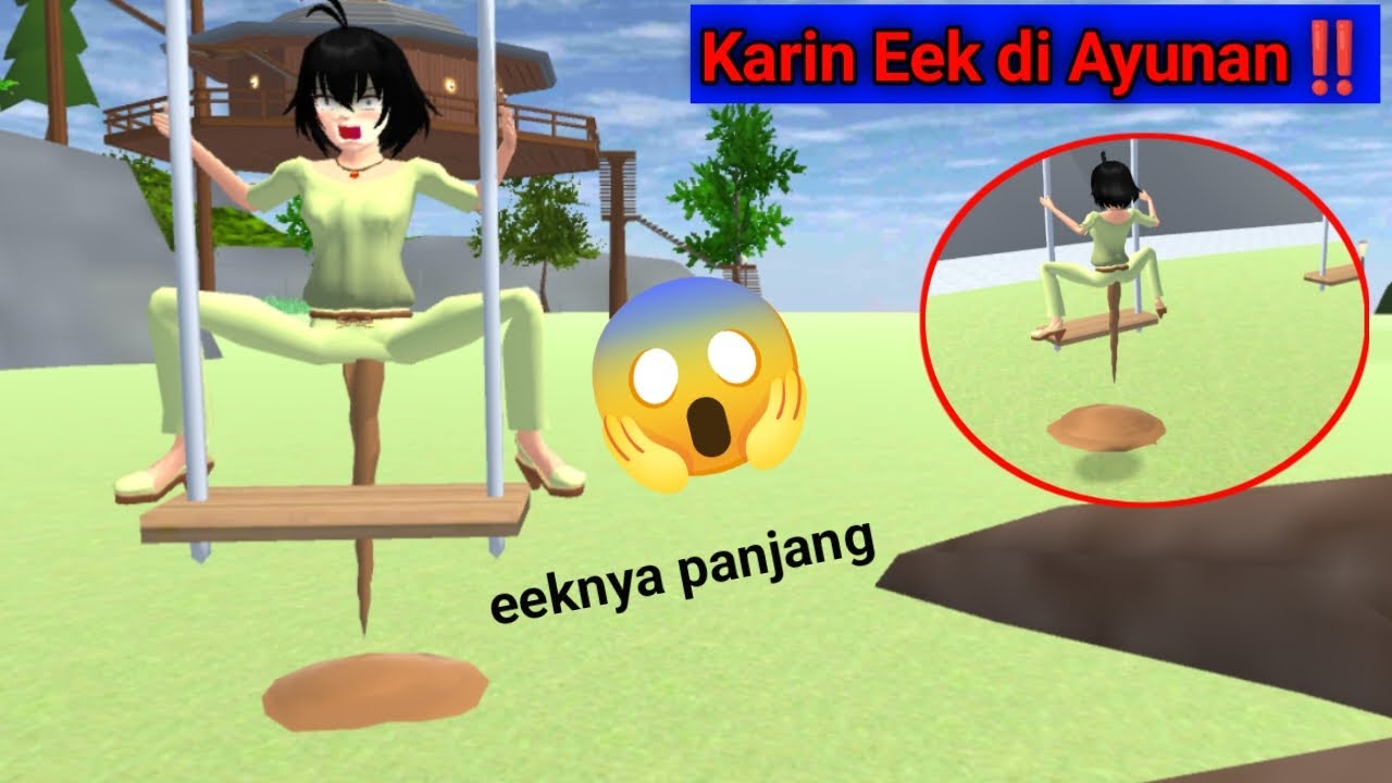 Karin Eek Mencret di Ayunan Karena Stiek😱 ~ Sakura