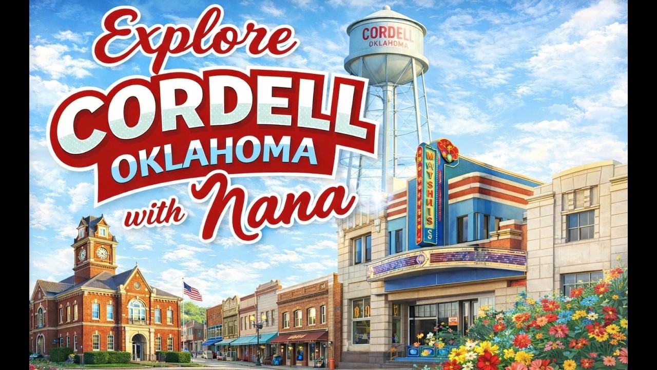 Come with me as I explore New Cordell Oklahoma.