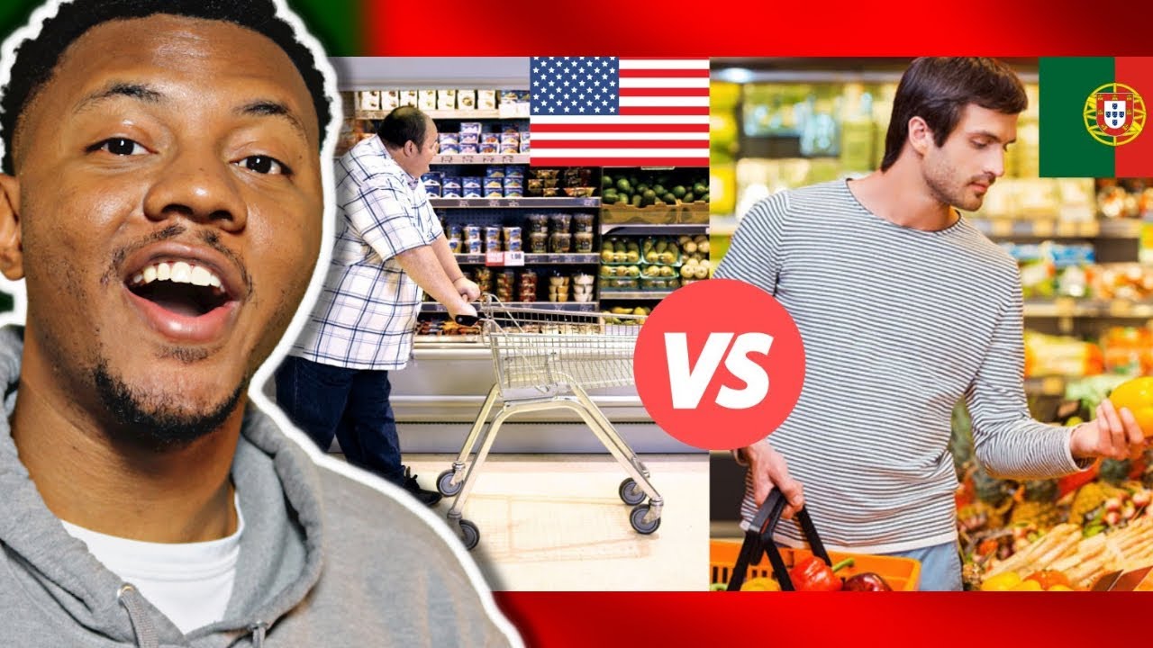 AMERICAN REACTS To Why Americans are so much more FAT than the Portuguese?
