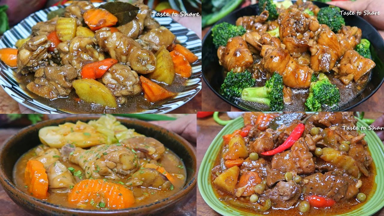 4 способа приготовления курицы на ужин👌💯 ПРОСТОЙ СПОСОБ ПРИГОТОВЛЕНИЯ 4 креативных способа пригот...