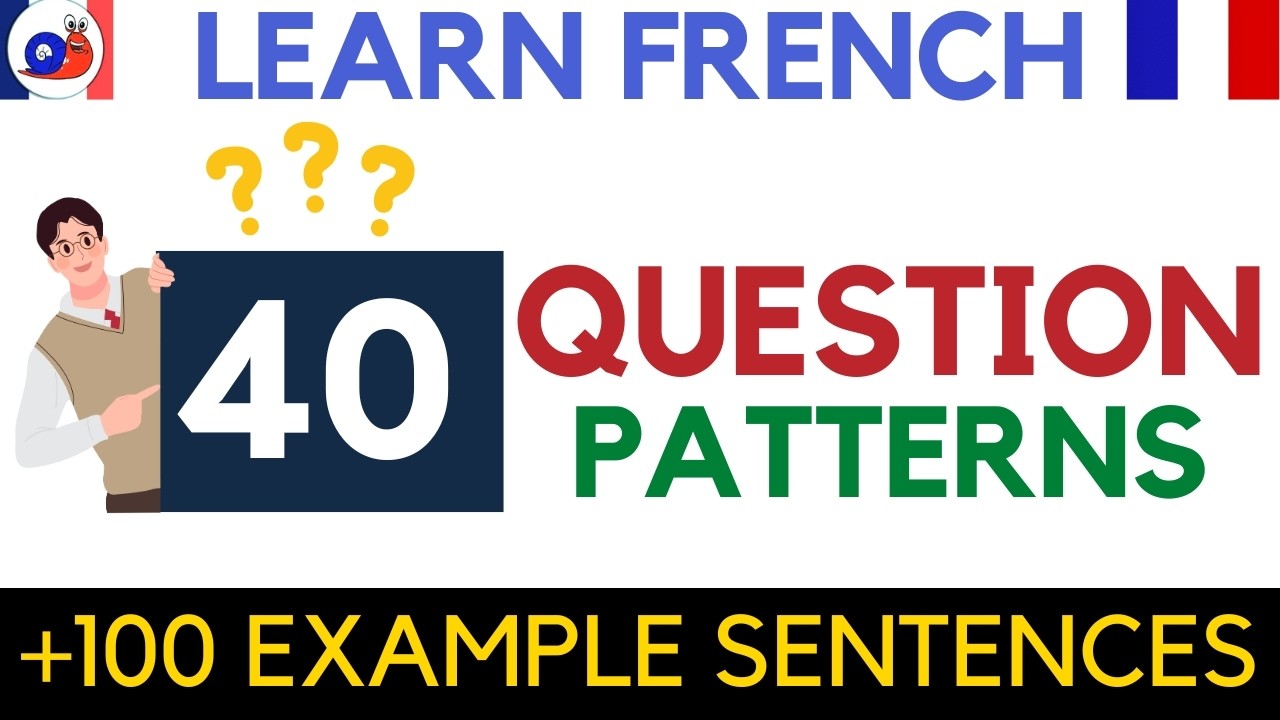 Learn 40 French Question Patterns for Everyday Conversations