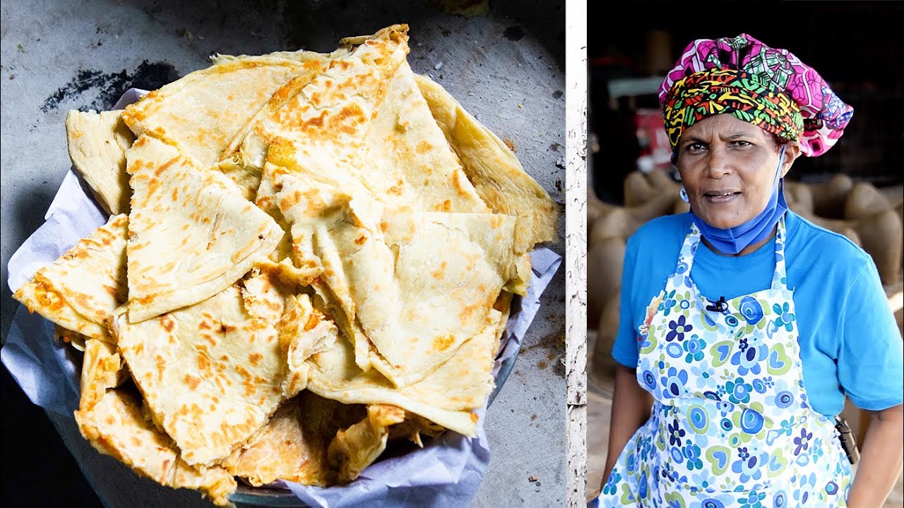 Pepper Roti от Shanty в Сипарии, Тринидад и Тобаго | В Де Кухне