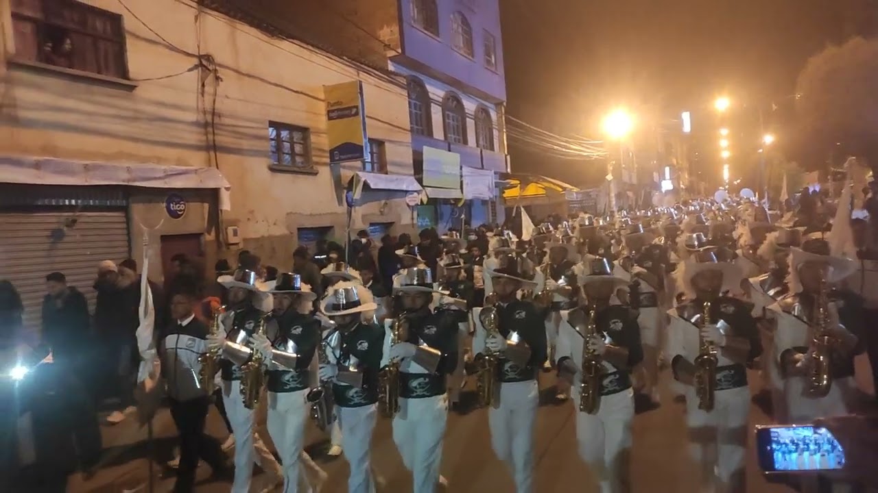 Banda de Música NACIONAL CALAMA (En la ciudad de El Alto)