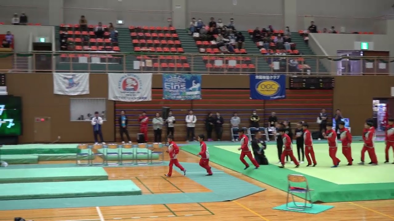 第42回関西ジュニアカップ（開会式入場、開会式）の映像