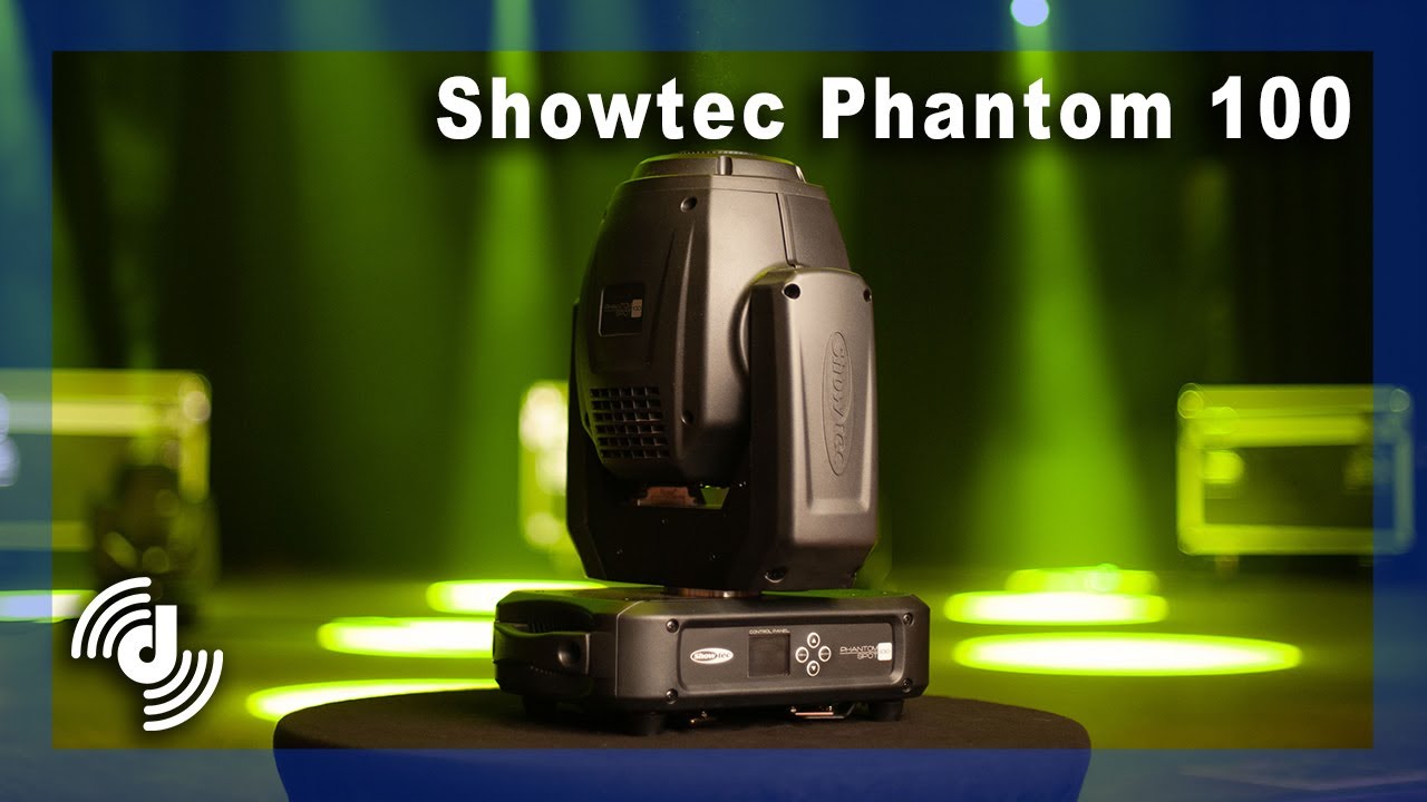 Showtec Phantom 100 Spot - REVIEW (German)