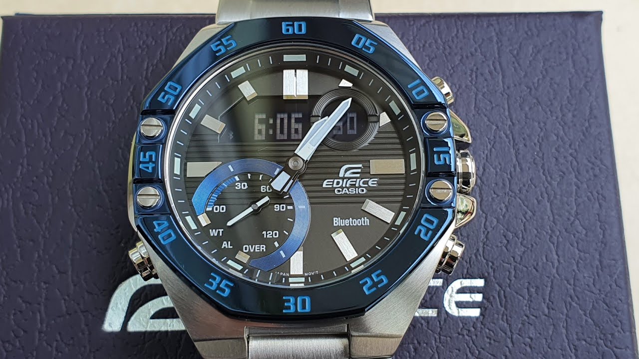 Edifice ECB 10DB 1B (unboxing)