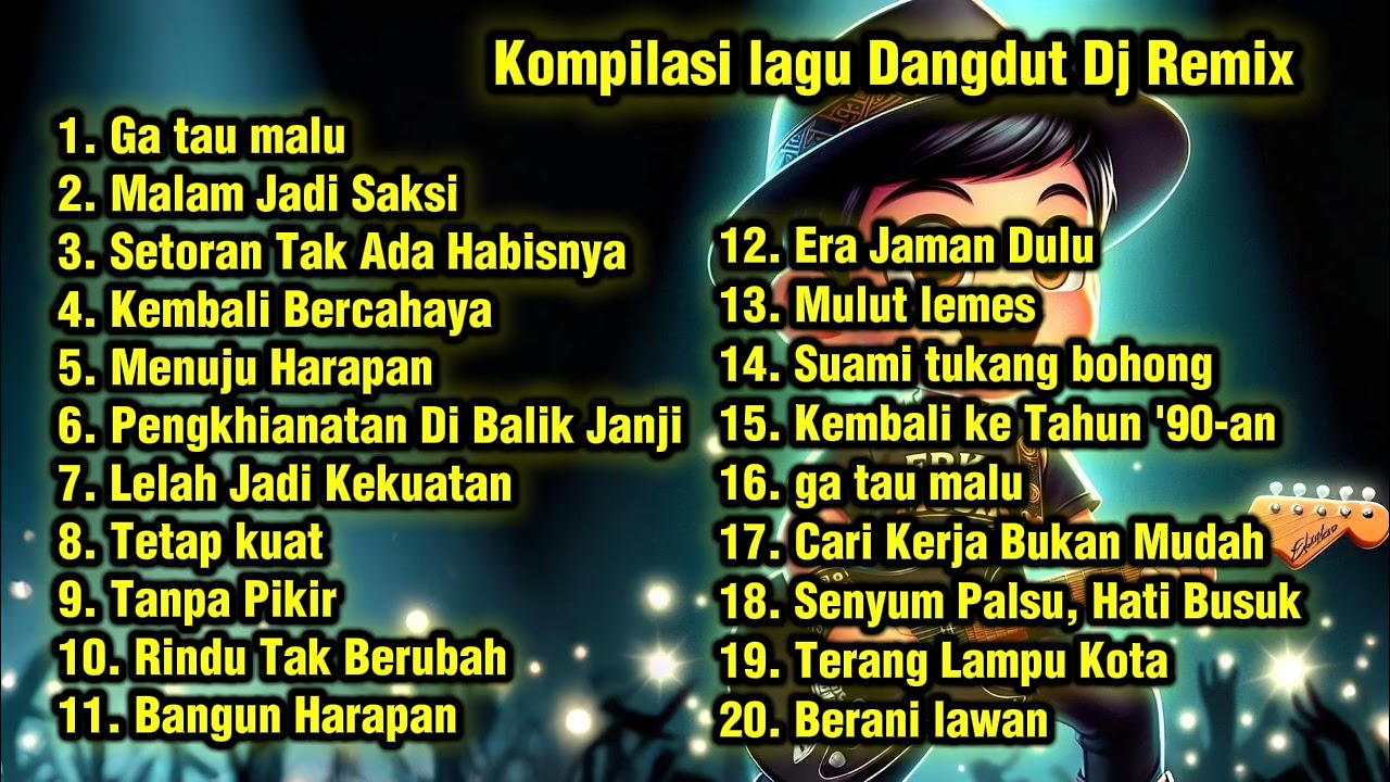 20 Lagu Dangdut DJ Remix Paling Nempel di Kepala | Bikin Joget Sampai Lupa Masalah!
