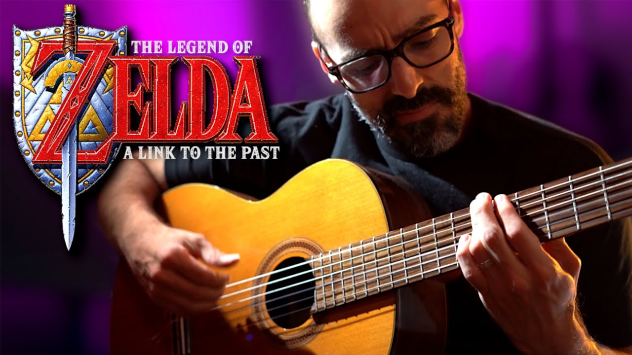 HYRULE CASTLE on ONE GUITAR | Zelda A Link To The Past