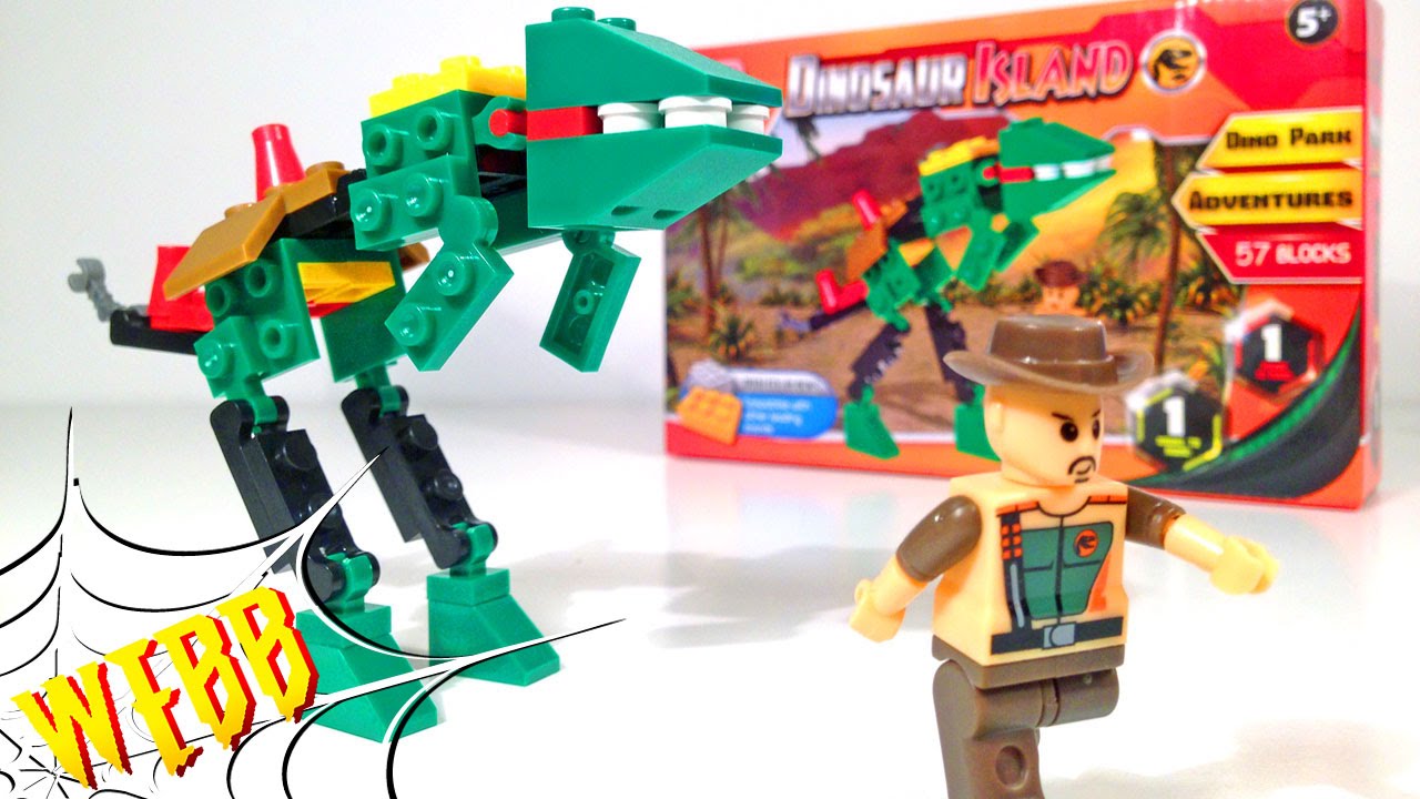 Block Tech DINOSAUR ISLAND from Poundland