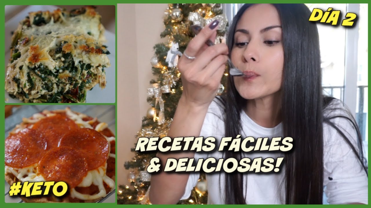 QUE COMER EN UNA SEMANA DE LA DIETA CETOGÉNICA | DÍA 2 | POLLO ALLA TOSCANA | MINI PIZZA | KETO VLOG