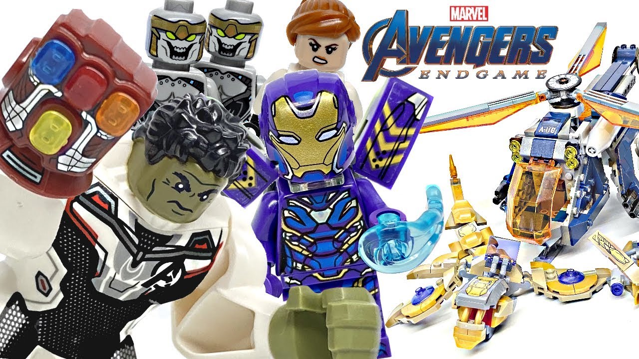 LEGO Avengers Hulk Helicopter Rescue review! 2019 set 76144!
