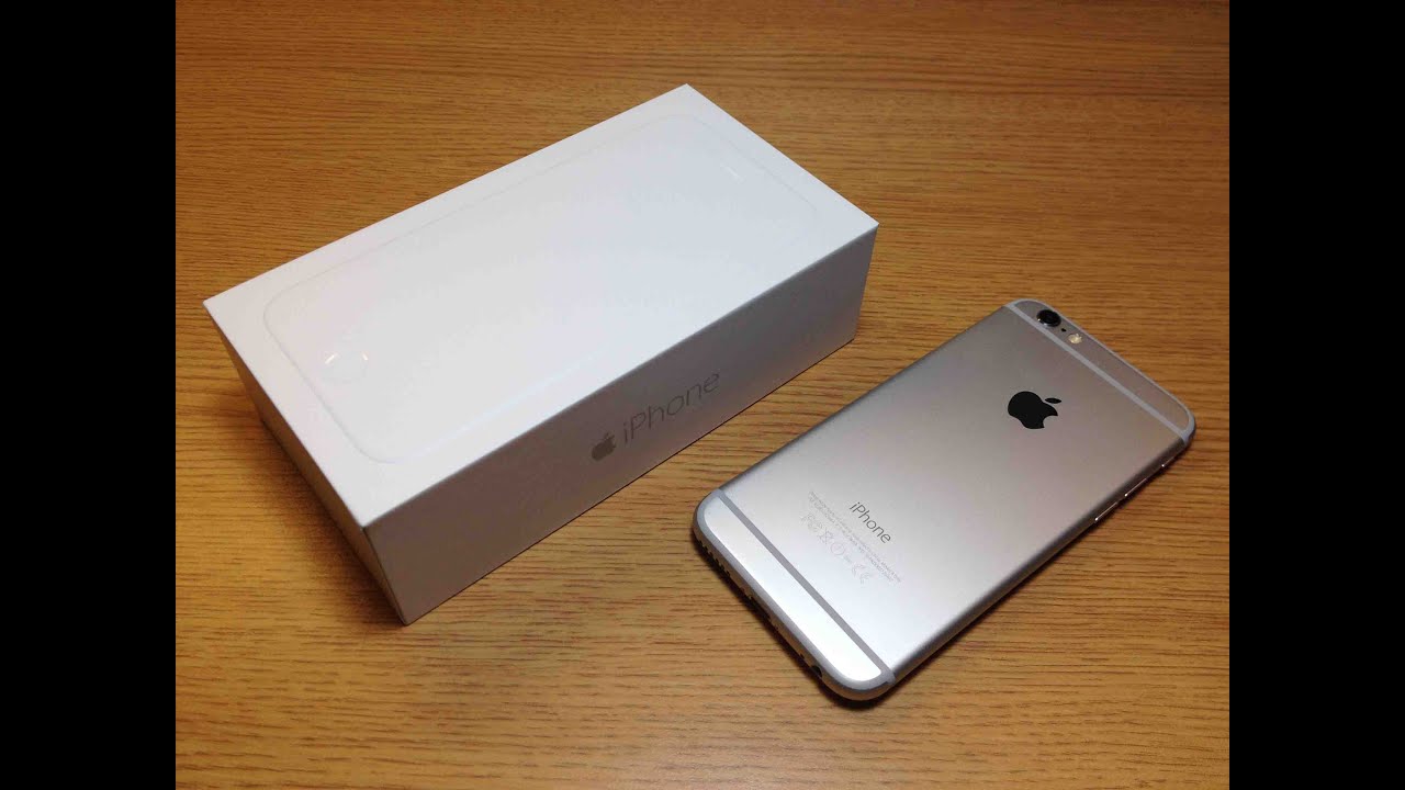 iPhone 6 128GB Silver Unboxing