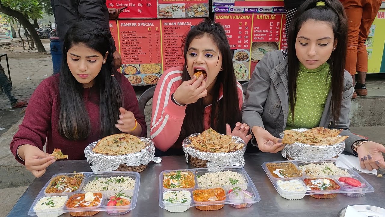 Bahubali Punjabi Thali Eating Challenge | Big Punjabi Thali Eating Competition | Food Challenge