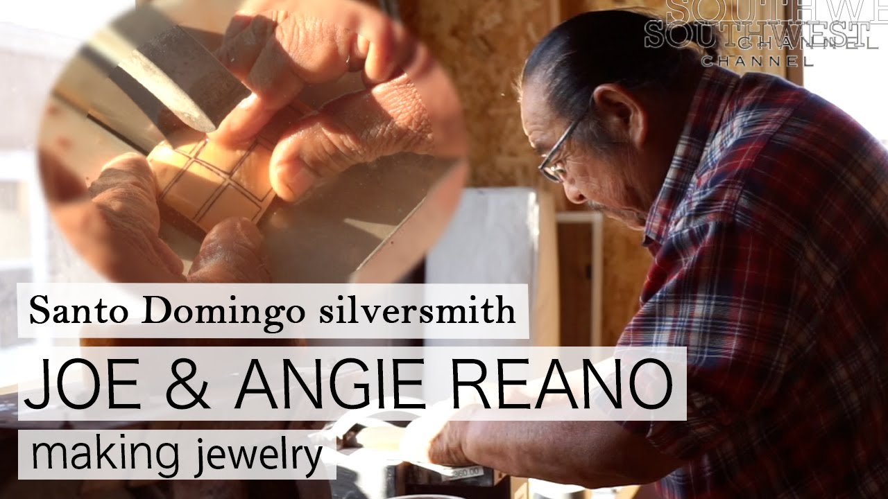 Santo Doming mosaic inlay “Joe & Angie Reano” making jewelry
