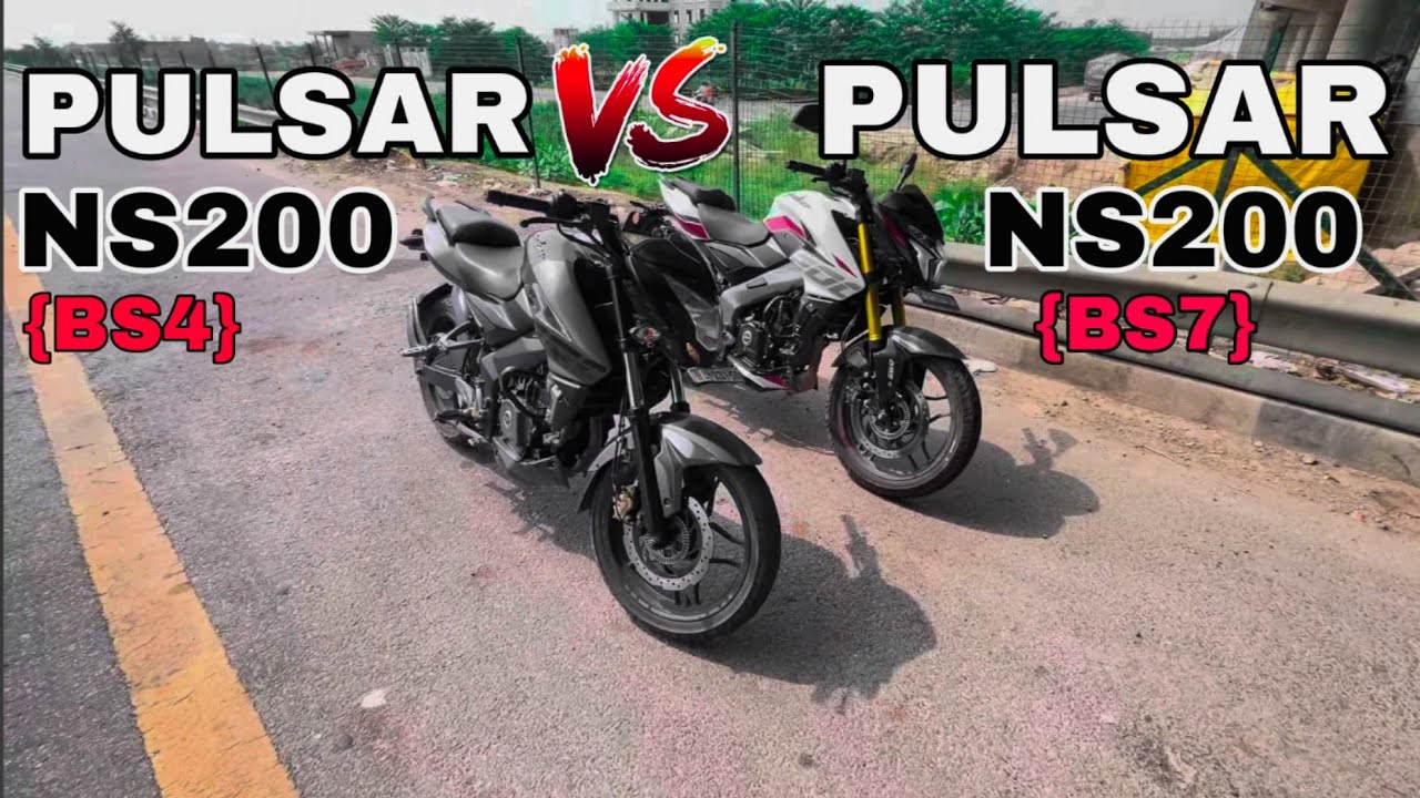 2024 PULSAR NS200 VS NS200 BS4🔥||DRAG RACE 💥||RACE TILL THEIR POTENTIAL 🥵||