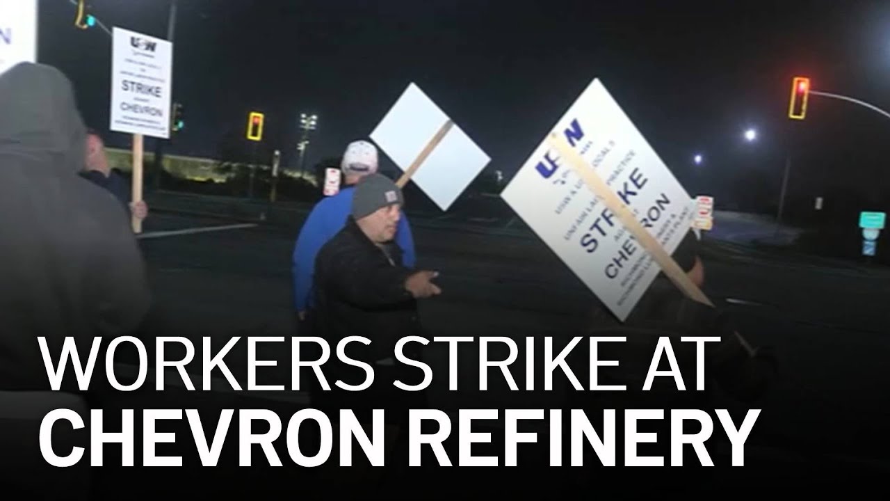 Steelworkers Officially on Strike at Chevron Richmond Refinery