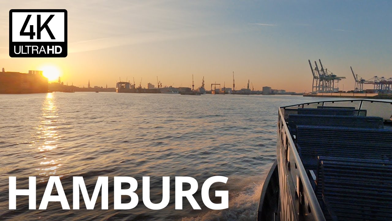 Sonnenaufgang auf der Elbe erleben! Fähre durch den Hamburger Hafen – die günstige Hafenrundfahrt 👍🏻