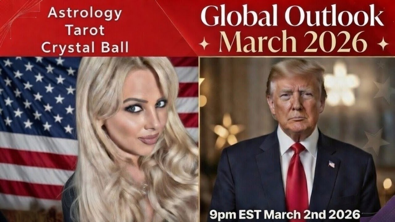 March 2026 Forecast for President Trump , USA & World Astrology , Crystal Ball , Tarot