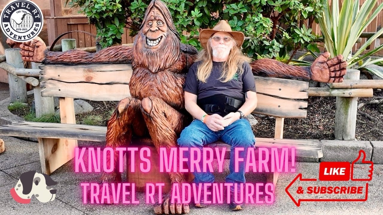 Парк развлечений Knott’s Merry Farm!! Прогуляйтесь с нами!!