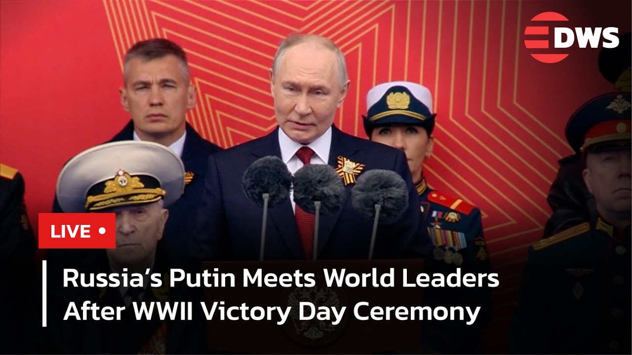 LIVE: Putin Holds Bilateral Talks After Victory Day Parade in Moscow Today | DWS News | AC14