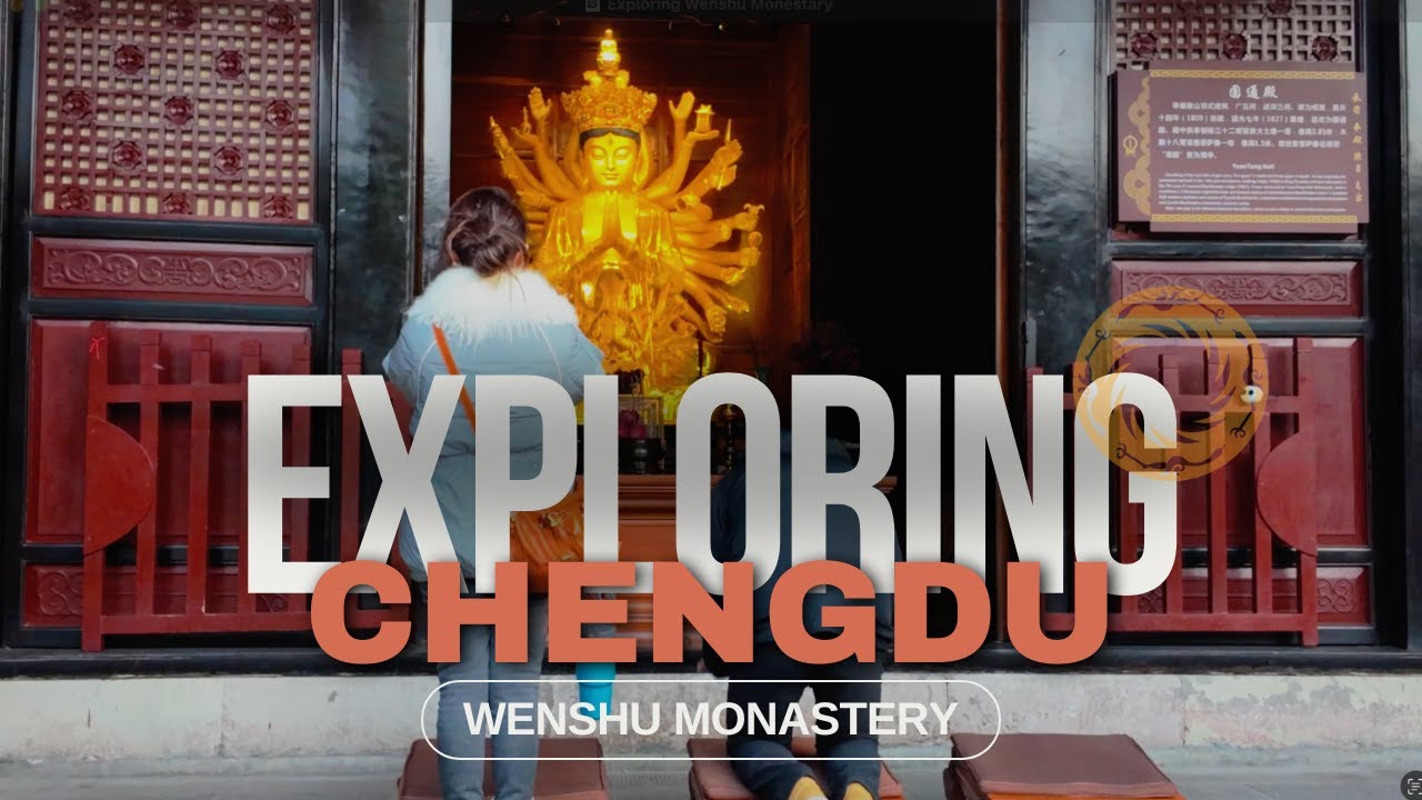 Exploring Wenshu Monastery, Chengdu China in 2025