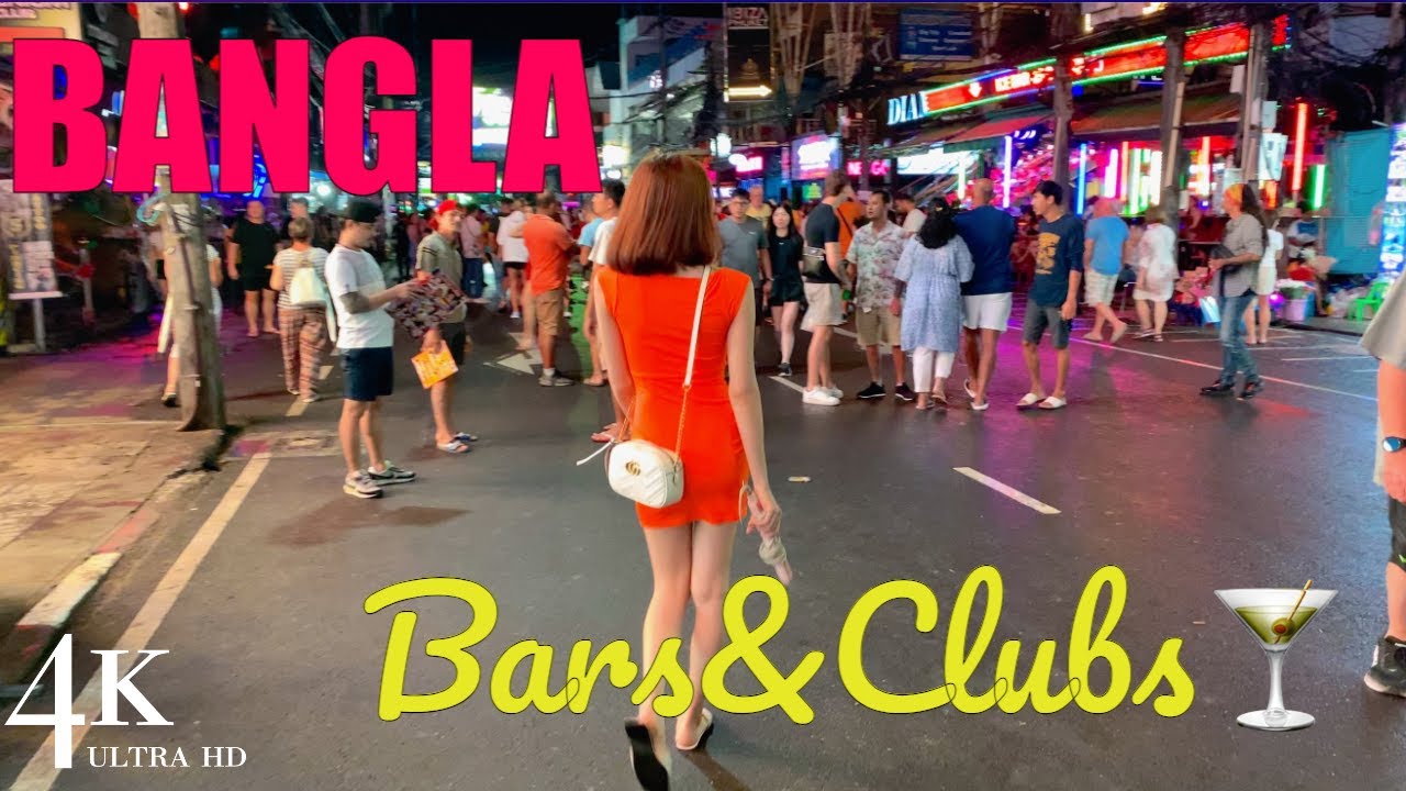 【4K】Phuket 2023 Bangla Road - Bars and Clubs