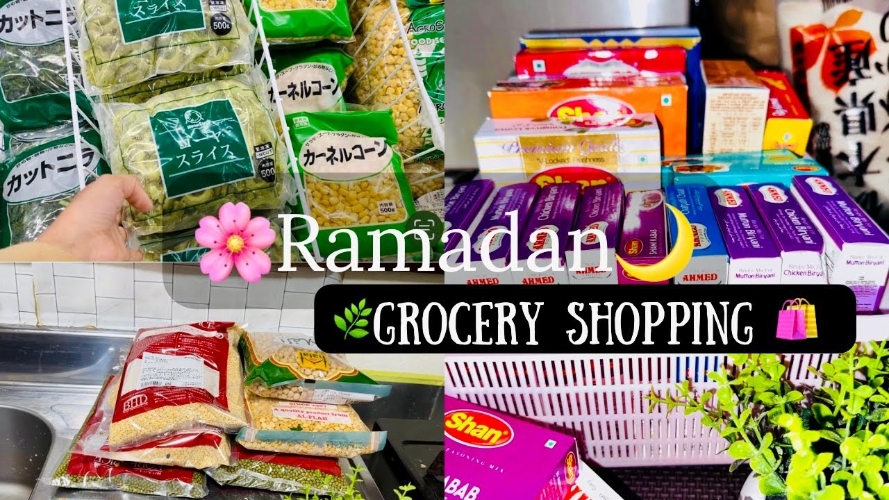 2024🌸Pre Ramadan🌙Grocery 🛒shopping 🛍️in japan🇯🇵||Pakistani mom vlogs