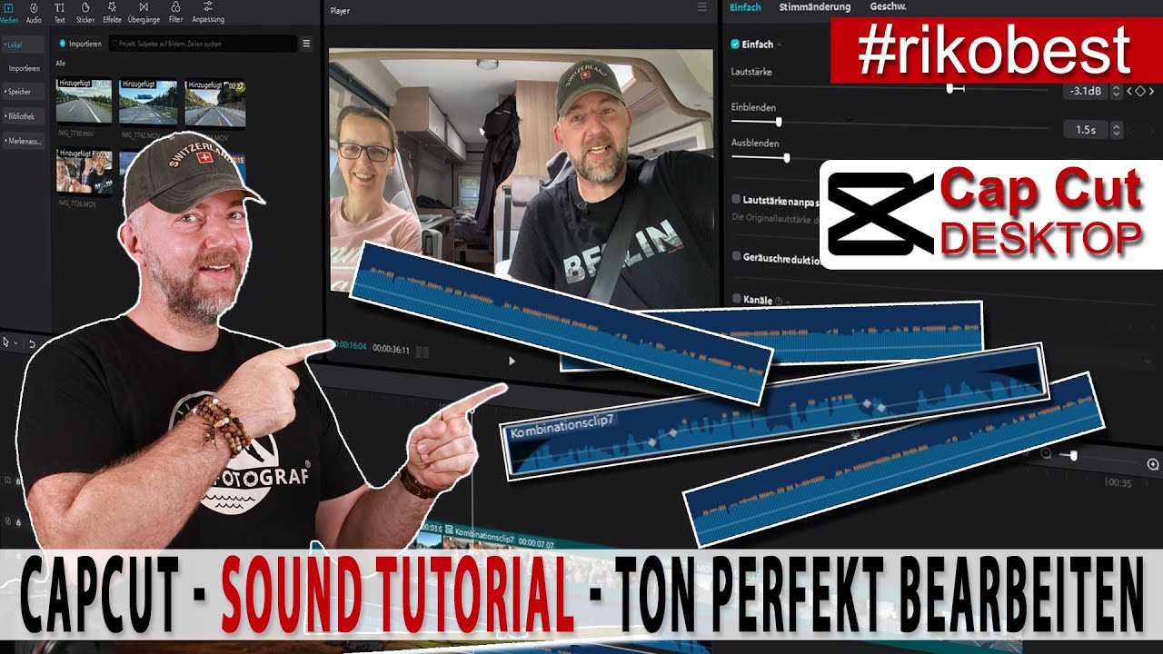 CapCut Desktop - Einsteiger Tutorial 2 