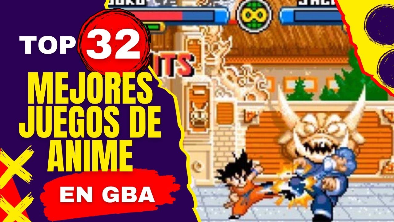 32 JUEGOS DE ANIME DE GBA PARA (ANDROID/IOS)