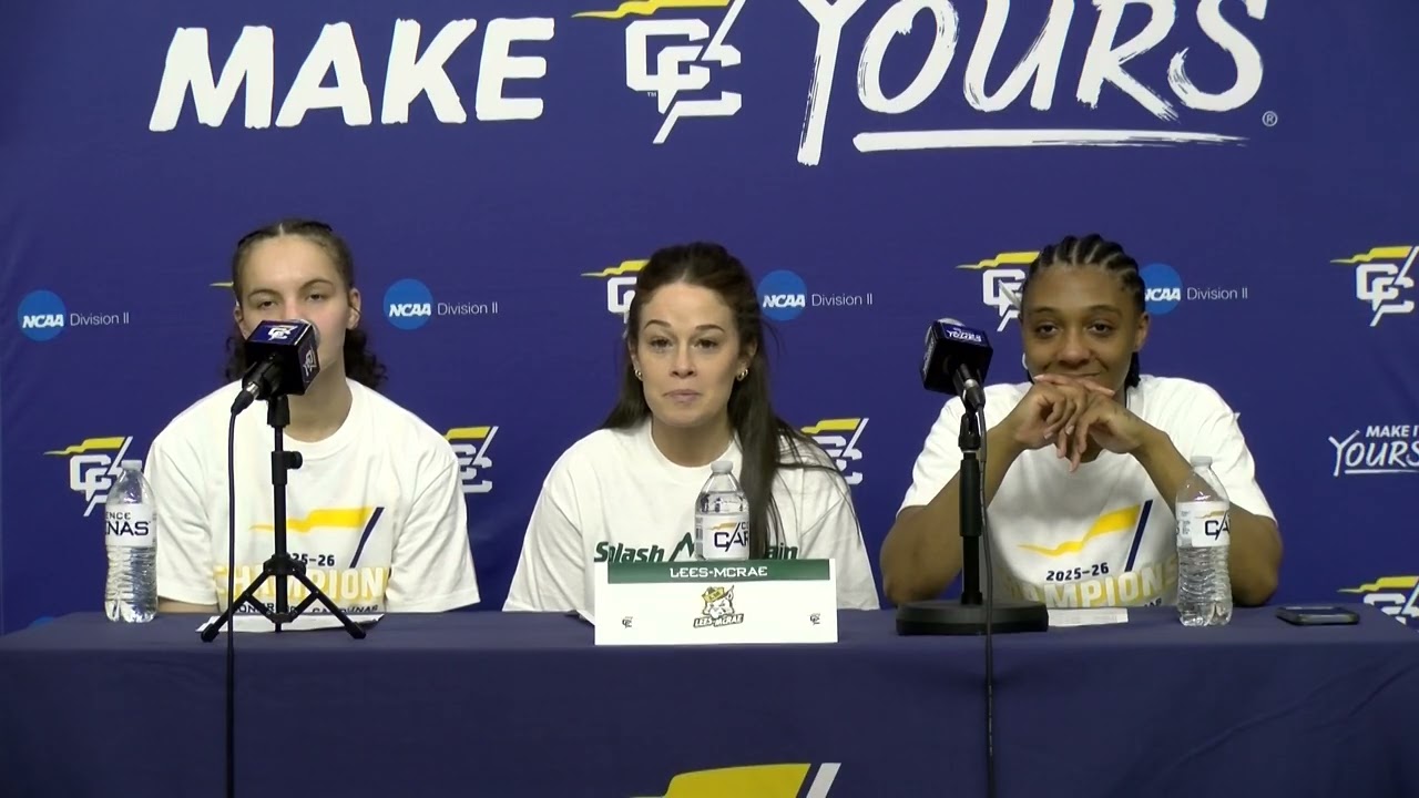 Press Conference: Women’s Championship – Lees McRae (#5 Lees McRae vs. #6 Chowan)