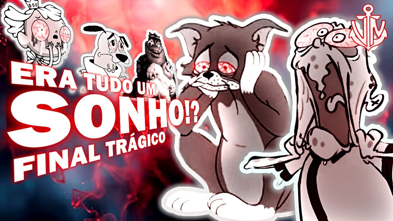 DESENHOS e seus FINAIS CHOCANTES / BIZARROS! 😢💔🧠