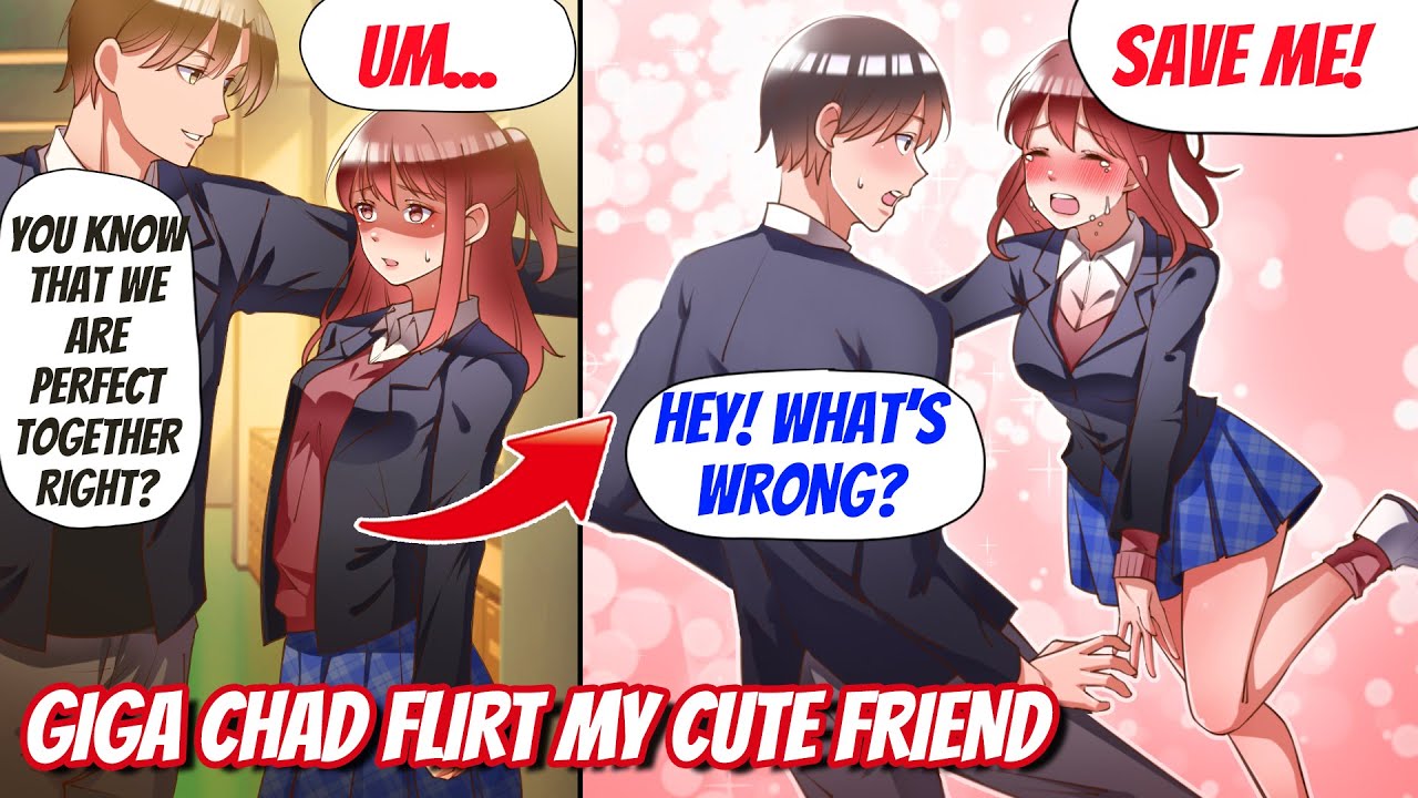 【Manga Dub】Chad hit on my attractive childhood friend! but she came to my house to find me!【RomCom】