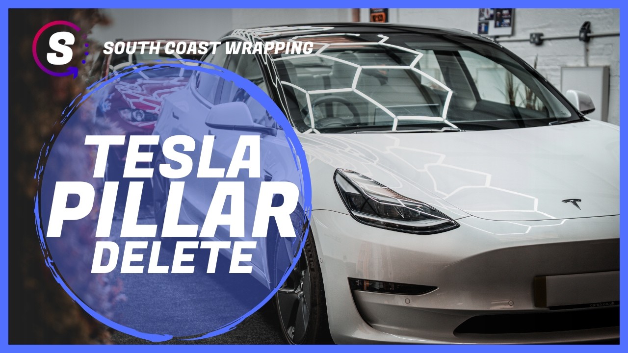 Tesla Model 3 Pillar Delete (Gloss Black Transformation)