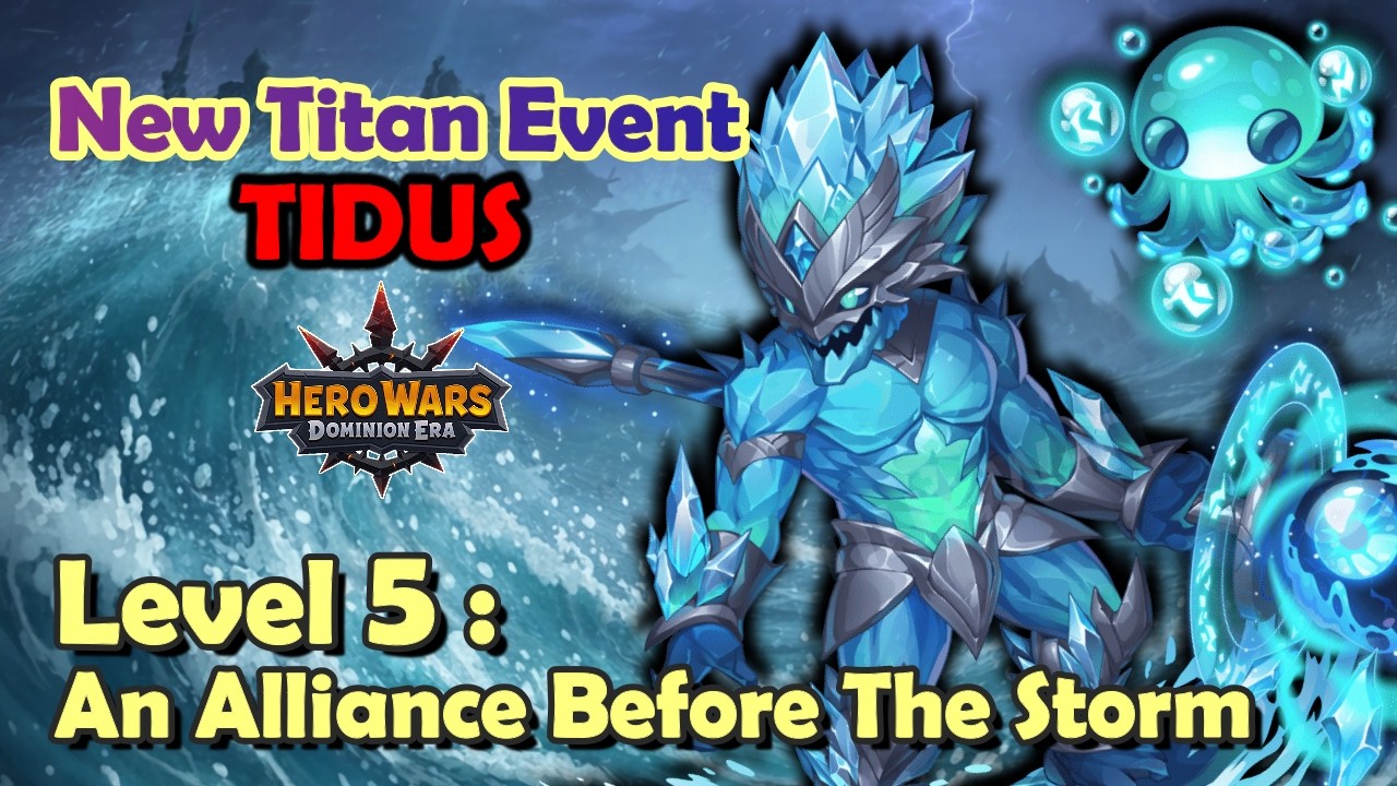 New Titan TIDUS Event || Level 5 - An Alliance Before The Storm || Walkthrough