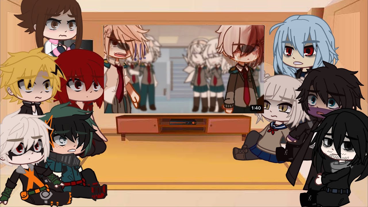 Class 1 a react to todoroki Ft. the Lov