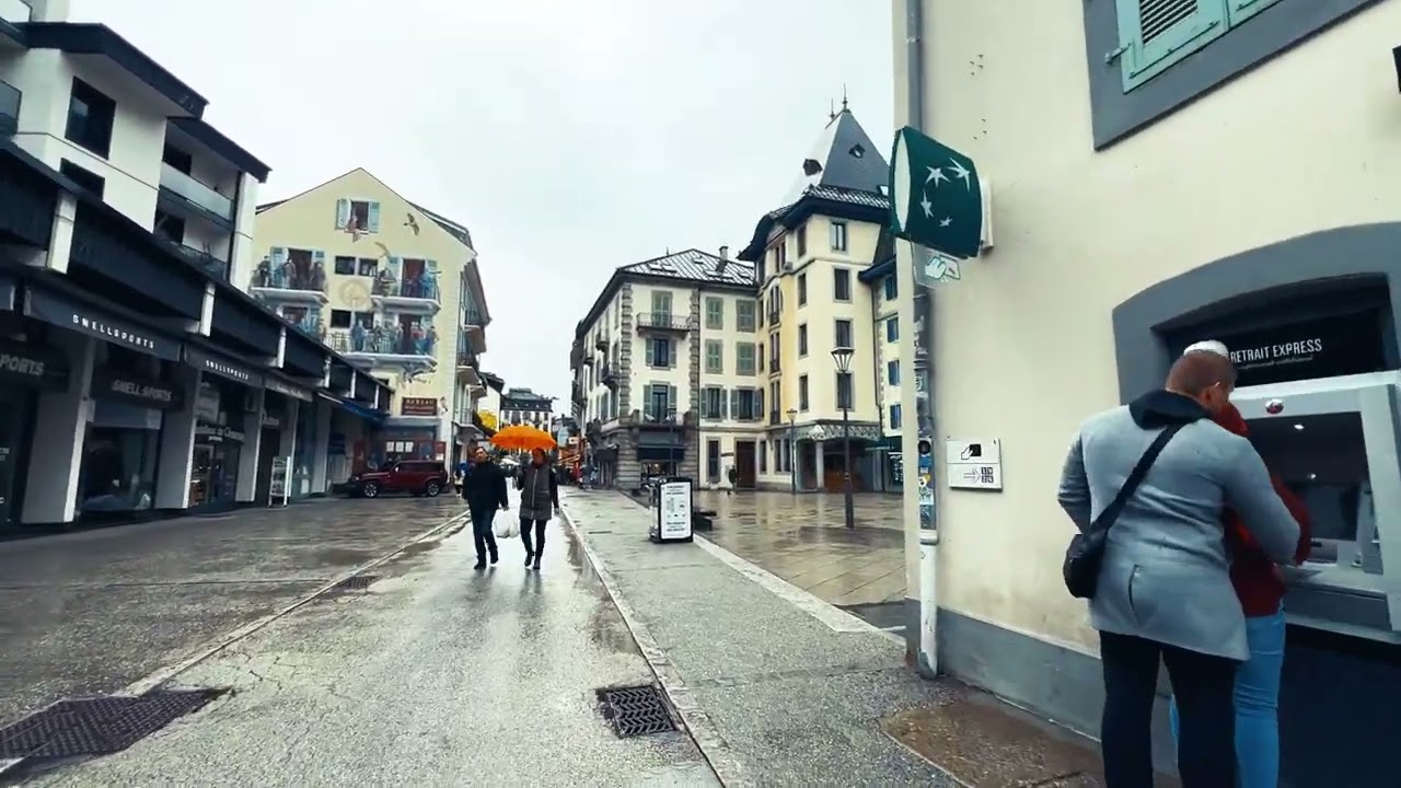 Chamonix - City Center 4K