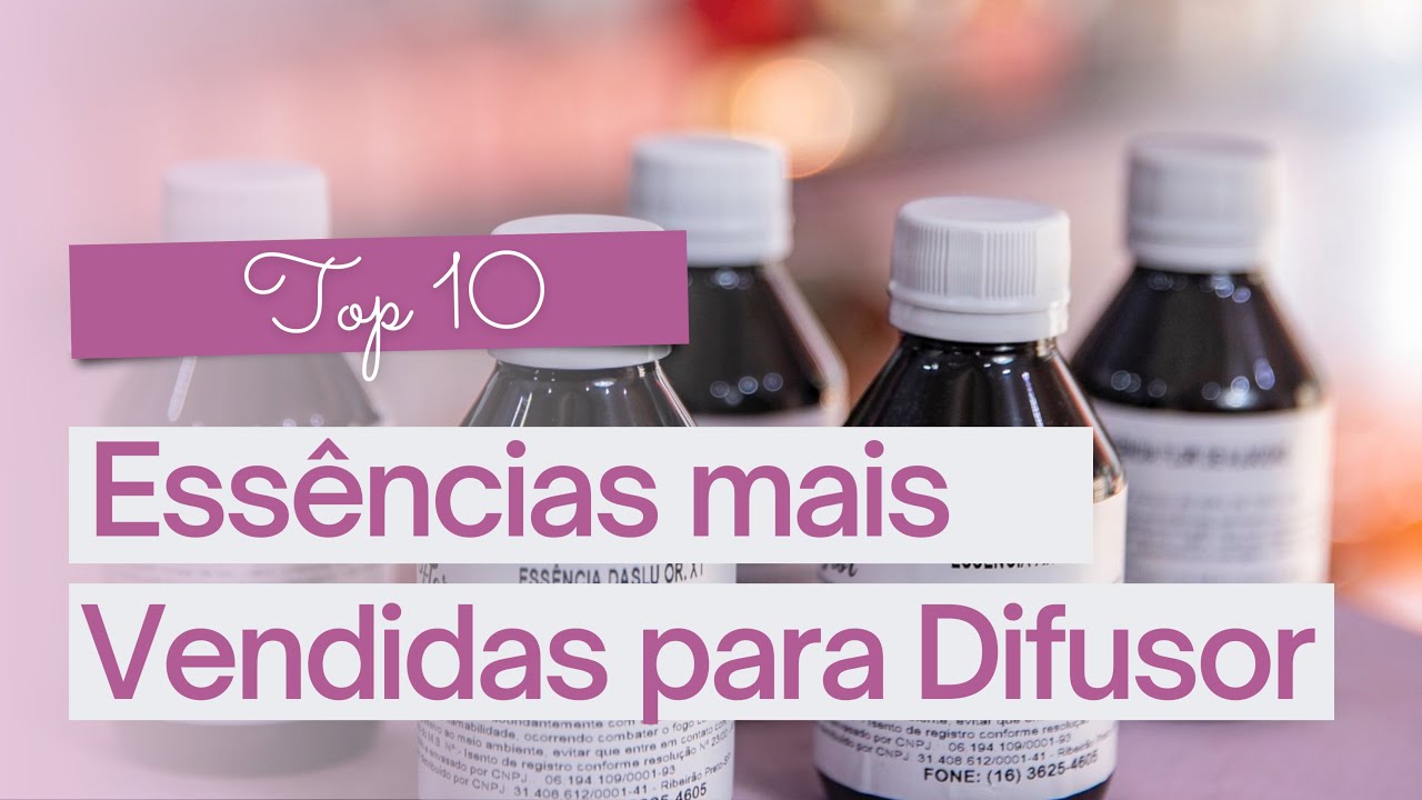 Top 10 essências MAIS VENDIDAS para Aromatizadores de Ambiente - Juliana Fermano