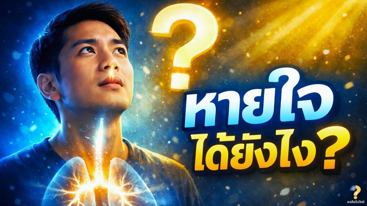 เราหายใจได้ยังไง? | ระบบหายใจทำงานยังไงใน 1 วัน 20,000 ครั้ง | สงสัยจังวิทย์ Vol.21