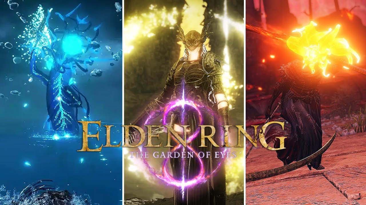 LE NOUVEAU MOD ULTIME D'ELDEN RING AVEC LE DLC (Garden of Eyes)