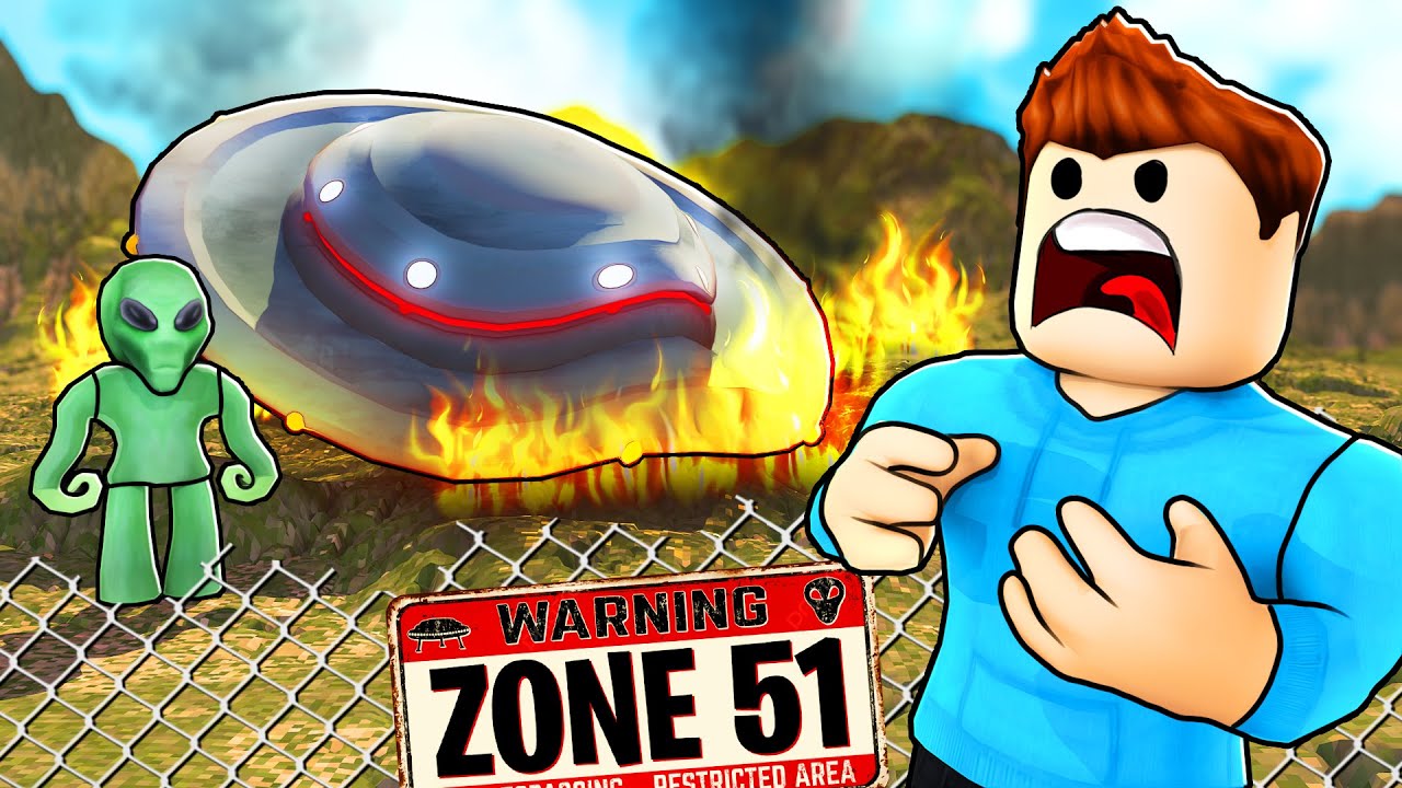 J'AI TRAVAILLÉ DANS LA ZONE 51 Dans Roblox