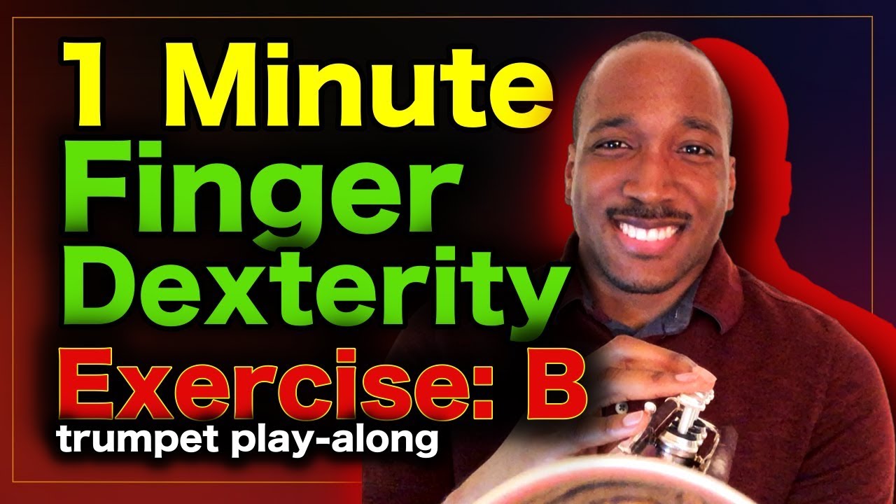 Increase Range and Finger Speed with this Trumpet Exercise | Play along B
