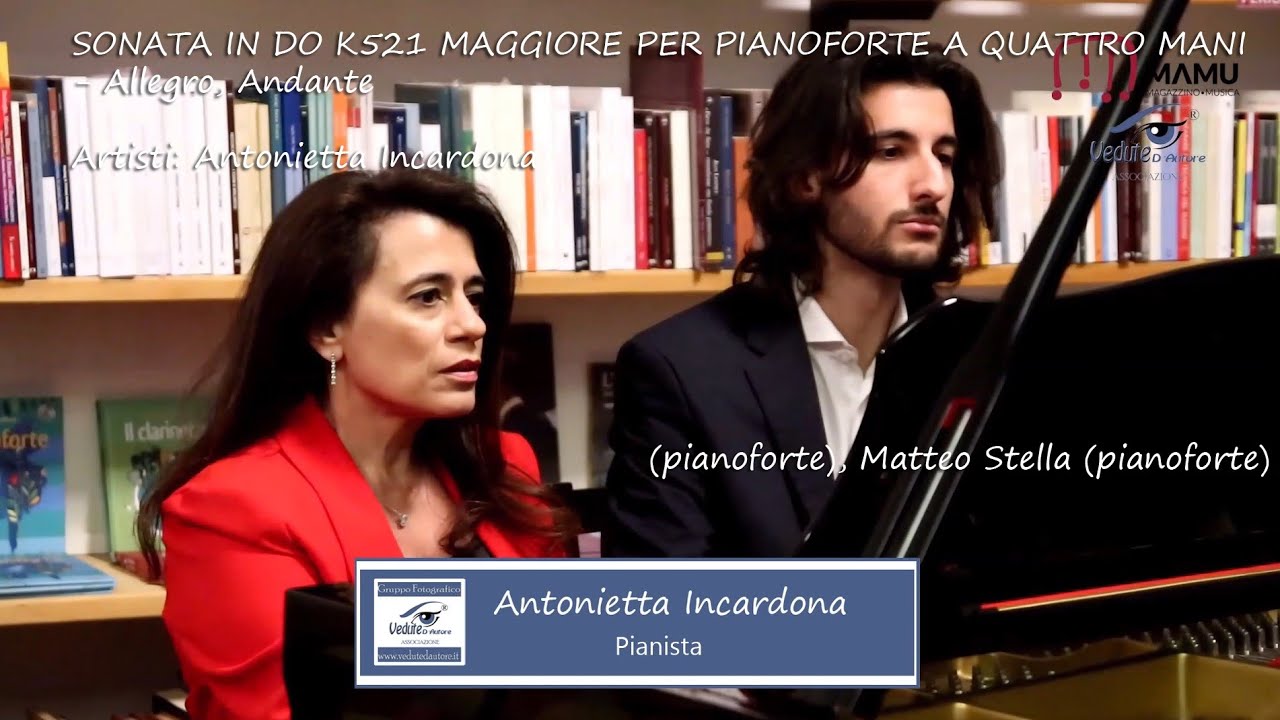 Mamu - Magazzino Musica (Milano) Kermesse Musicale dedicata a Mozart - Suona Antonietta Incardona