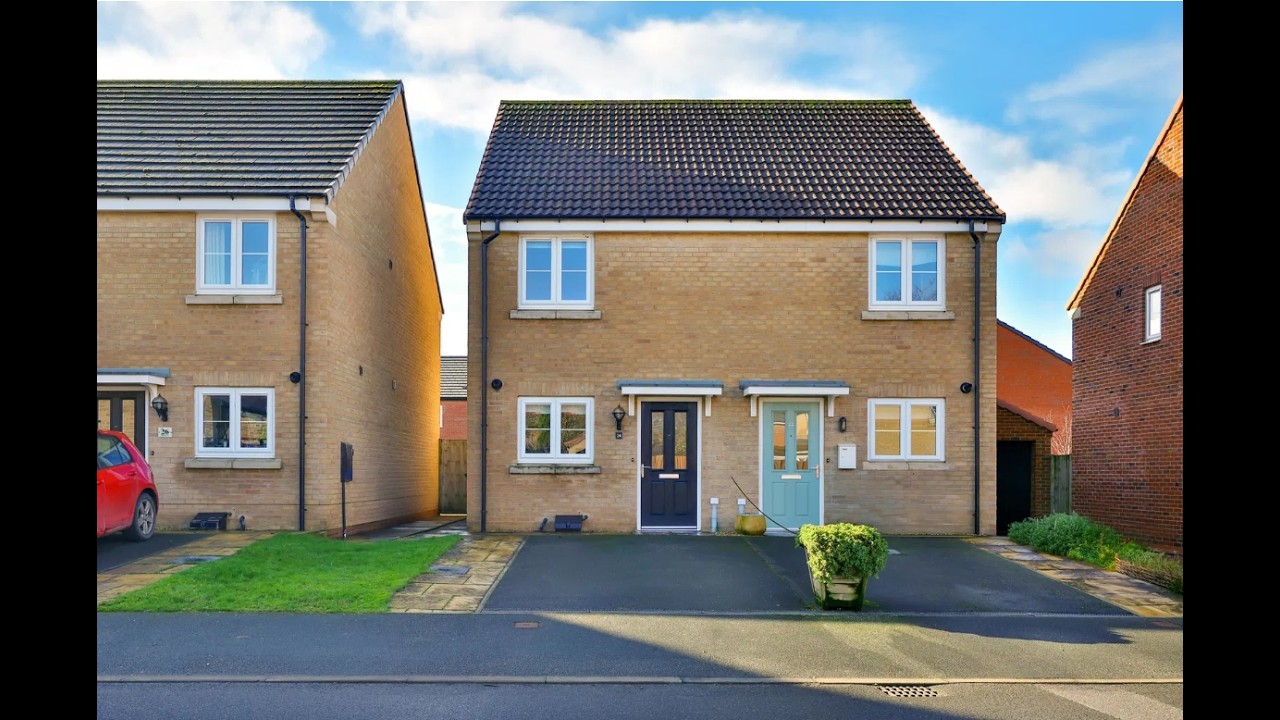 Modern 2 Bedroom Semi in Market Weighton with Surprisingly Private Garden | Butler Drive