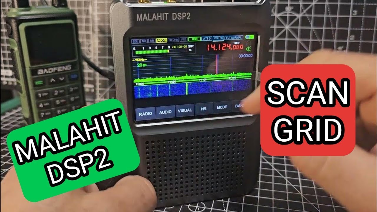MALAHIT DSP2 - BAND MONITOR / SCANNING FUNCTION