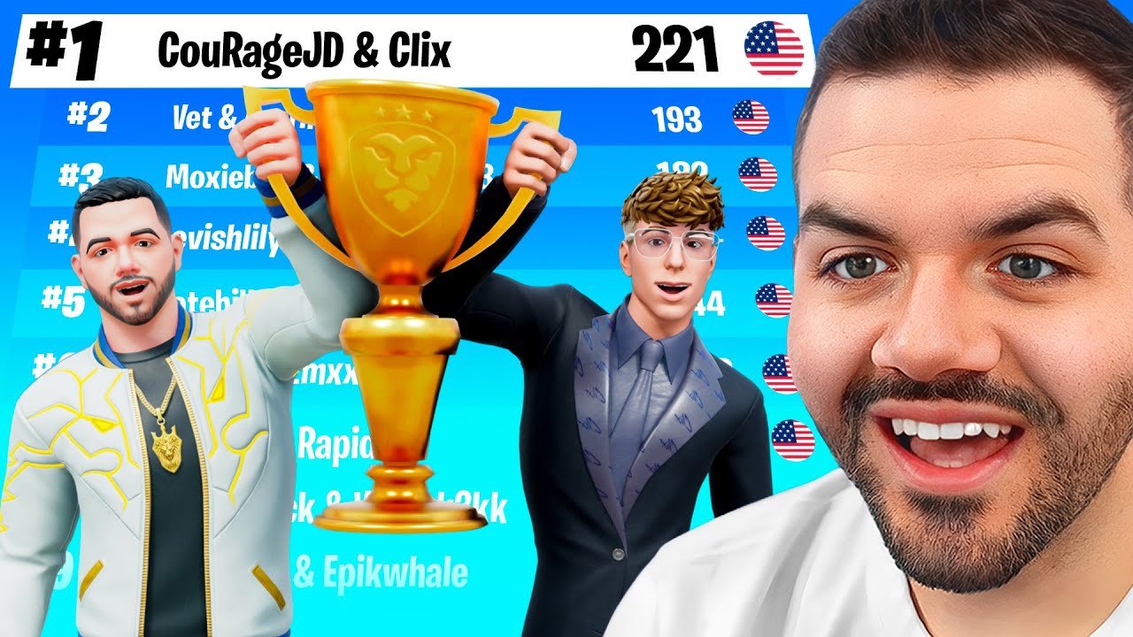 WINNING THE COURAGE ICON CUP W/ CLIX!