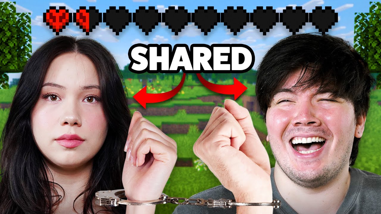 MINECRAFT BUT WE SHARE EVERYTHING!