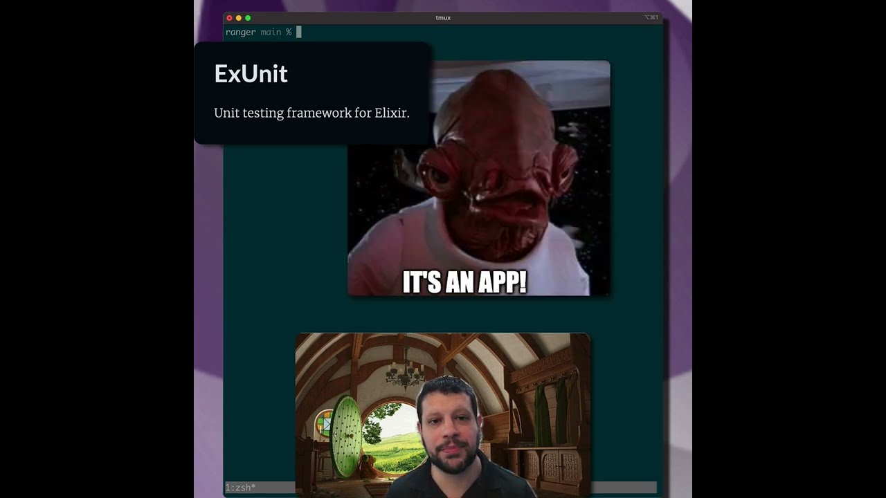 ExUnit. It's an app!