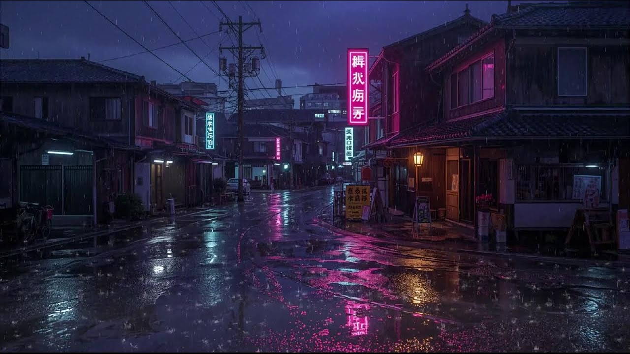 Tokyo Midnight Rain 🌧️ Lofi HipHop Beats for Focus, Study & Night Vibes #8