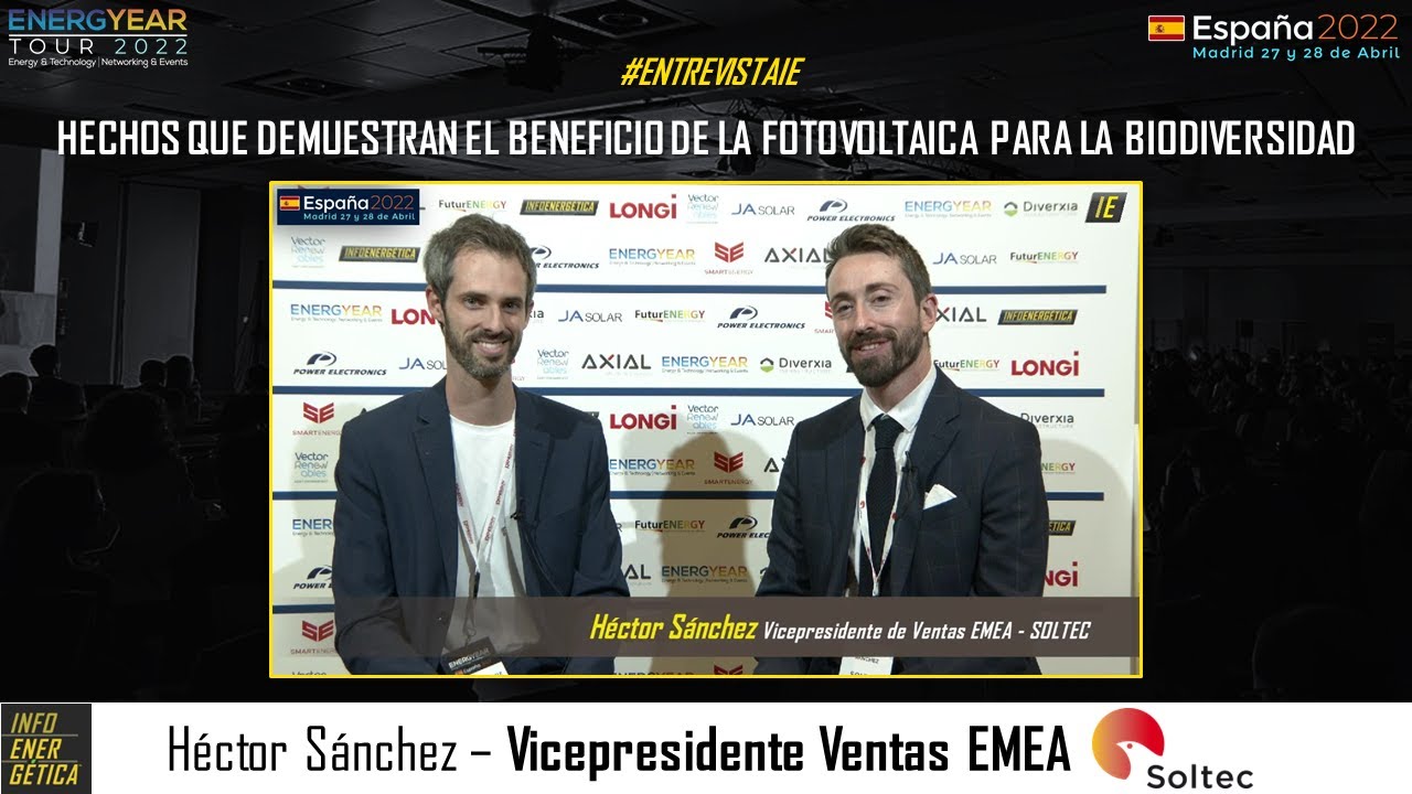 CÓMO BENEFICIA LA FOTOVOLTAICA A LA BIODIVERSIDAD - Entrevista a Soltec