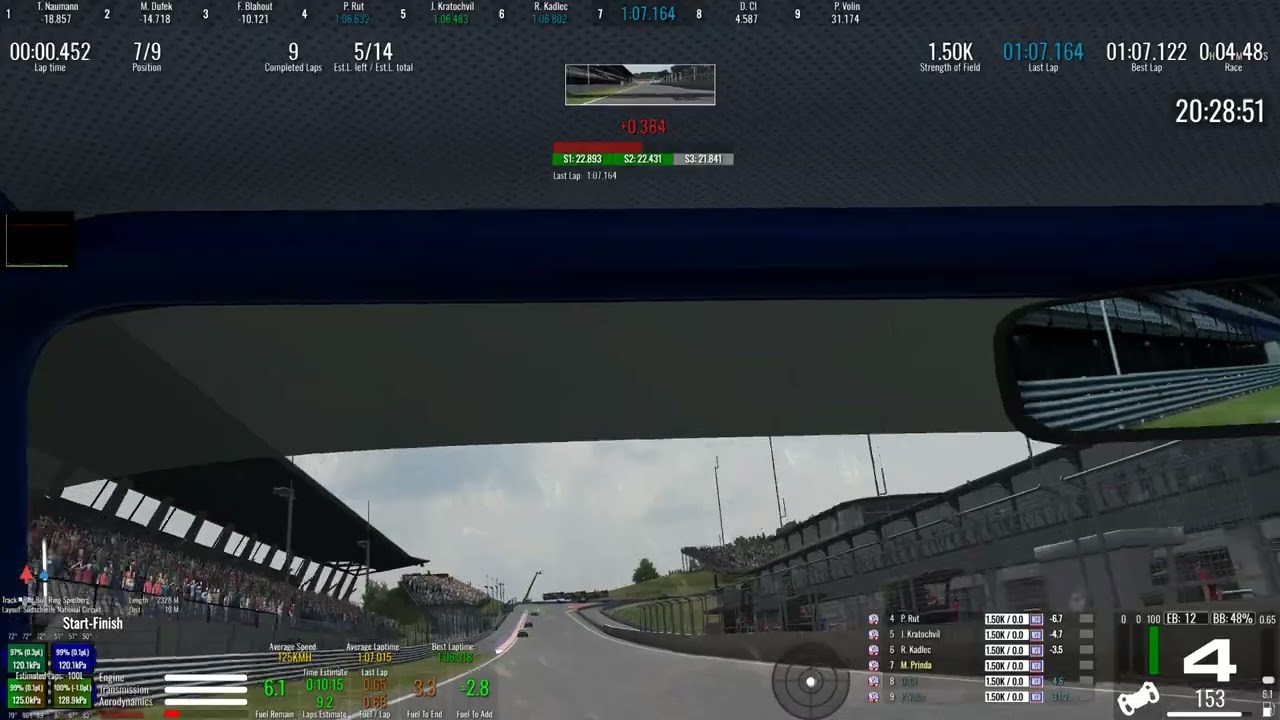 Recart Autumn warmup / Event 1 (Redbull ring Sudschleife) / race 1